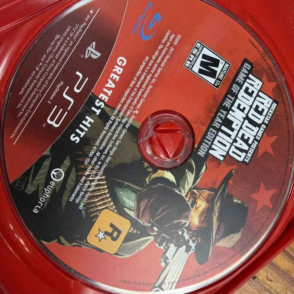 Red Dead Redemption GOTY Edition (Sony PlayStation 3, 2011) PS3 Tested MINTY!!